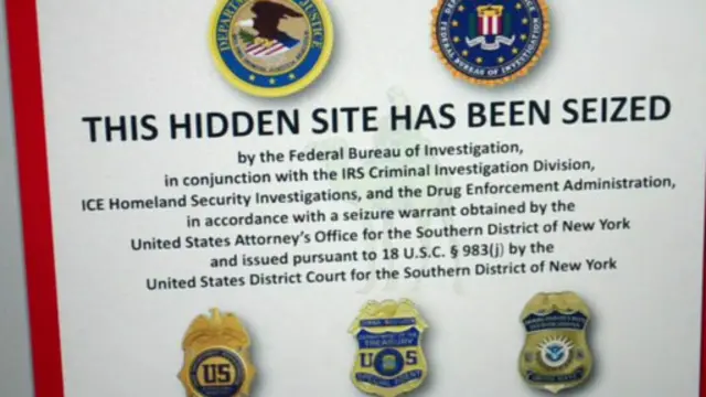 عطل موقع طريق الحرير ويواجه المستخدمين الذين يحاولون الدخول إليه رسالة تول إن الموقع "محجوب". 