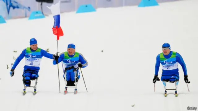 Паралимпийцы