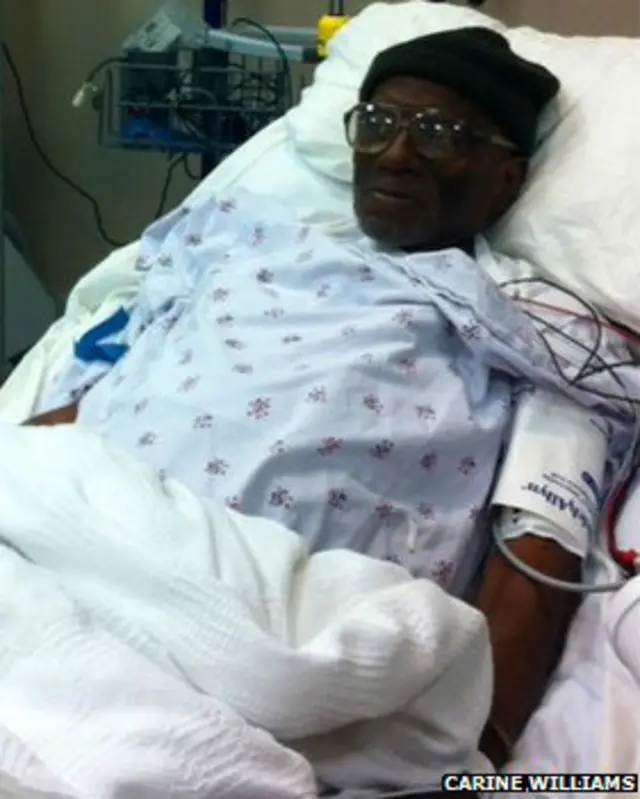 والاس آزاد و به بیمارستان منتقل شد