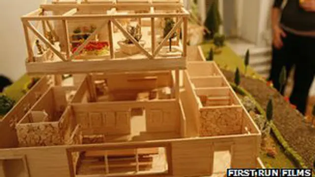 هرمان این خانه را برای فیلمی به نام خانه هرمان ساخت 