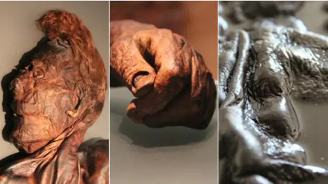 Las tres momias del pantano irlandesas