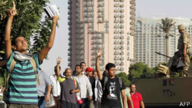 Protestas en Cairo