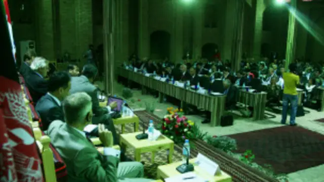 این نشست در قلعه تاریخی اختیارالدین شهر هرات برگزار شد و فردا به کار خود پایان می‌دهد