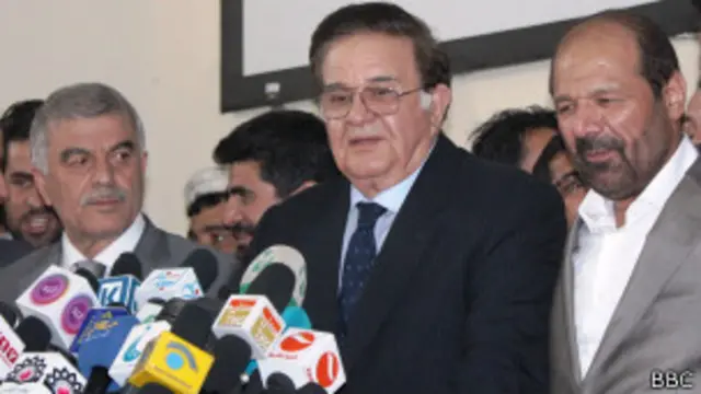 عبد الاحد فضلی و سید حسن انوری معاونان عبدالرحیم وردک