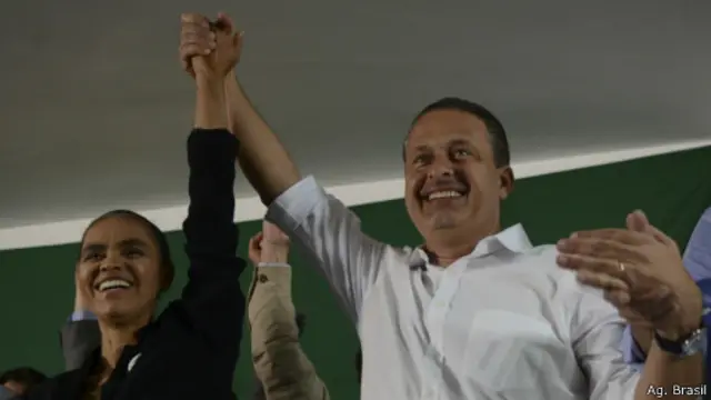 Marina Silva e Eduardo Campos