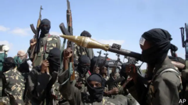 Бойцы "Аш-Шабаб"