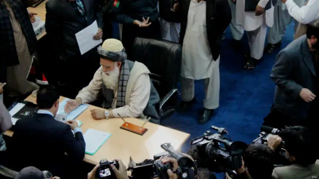 عبدالرب رسول سیاف نماینده پیشین مردم کابل در مجلس نمایندگان و رهبر حزب دعوت اسلامی افغانستان نیز خود را در این انتخابات نامزد کرده است. او محمد اسماعیل، وزیر پیشین انرژی و آب و وهاب عرفان عضو پیشین مجلس سنای افغانستان را به حیث معاونان خود معرفی کرده است. 