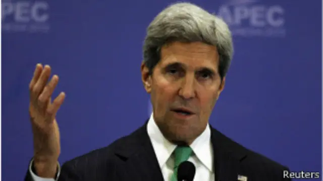 جان کری در غیاب باراک اوباما در نشست سازمان همکاری های اقتصادی آسیا – اقیانوسیه شرکت کرده است
