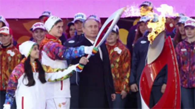 سفر کے دوران المپکس مشعل بین الاقوامی خلائی سٹیشن پر بھی بھیجی جائے گی