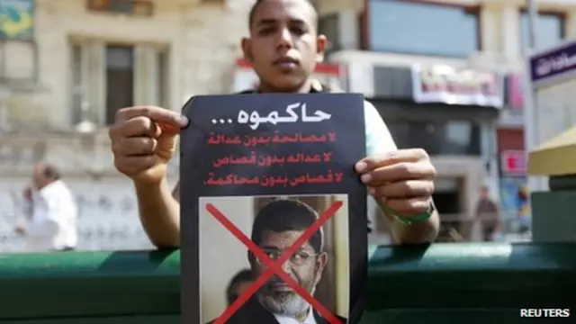 مخکنی ولسمشر محمد مرسي په تېر جولای کې د پوځي کودتا پایله کې له واکه لیرې شو.