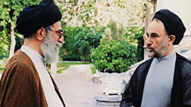 تلاشهای محمد خاتمی و دولت او برای بهبود روابط با آمریکا با سخنرانی "محور شرارت" جورج بوش، به کلی بر باد رفت