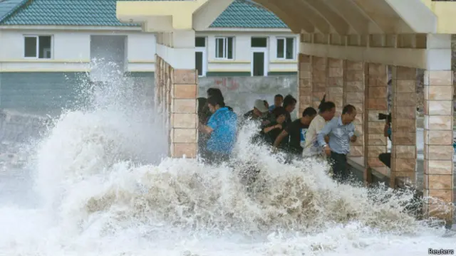 चीन, टायफ़ून