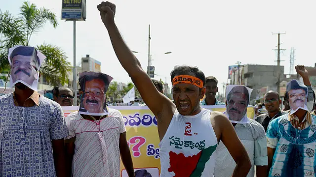 तेलंगाना, कांग्रेस, जगन रेड्डी, आंध्र प्रदेश, चंद्रबाबू नायडू