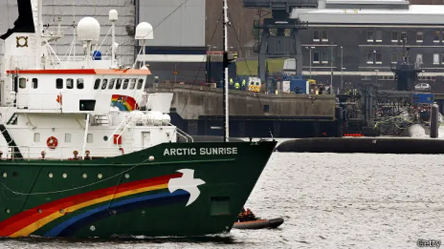 arctic sunrise