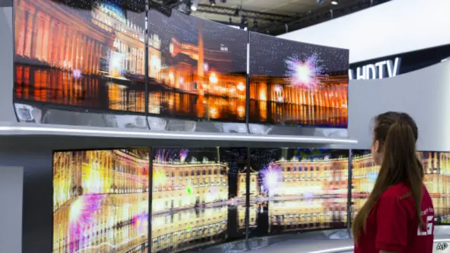 Телевизоры с изогнутыми экранами