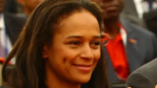  ايزابيل دوس سانتوس الملياديرة الوحيدة في انغولا