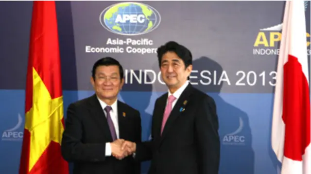 Chủ tịch Trương Tấn Sang và Thủ tướng Shinzo Abe