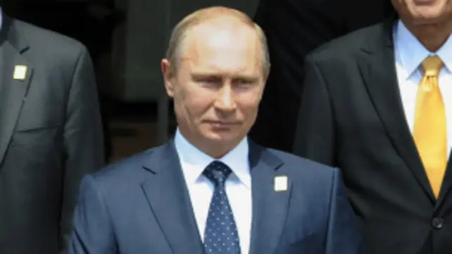 Valdimir Putin, Presidente de Rusia