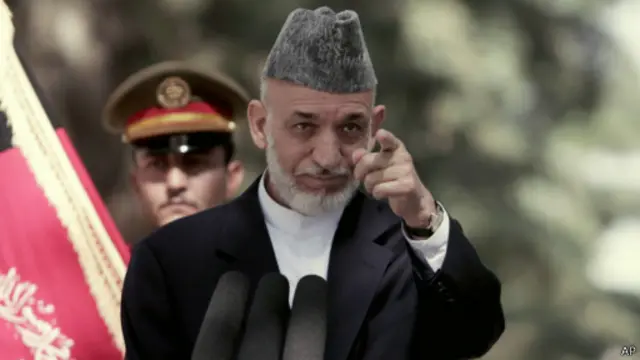 Presiden Hamid Karzai 