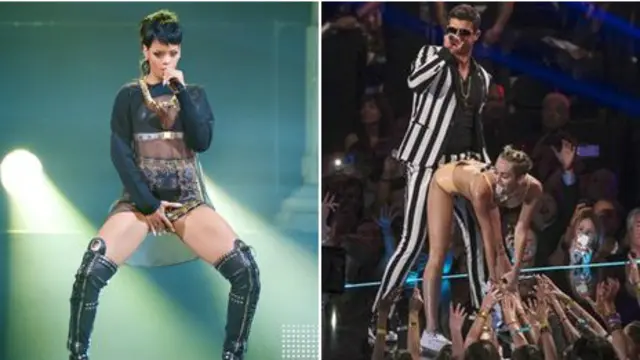 雷哈娜(左）、賽勒斯