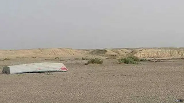 دریاچه خشک شده هامون، سومین دریاچه بزرگ ایران