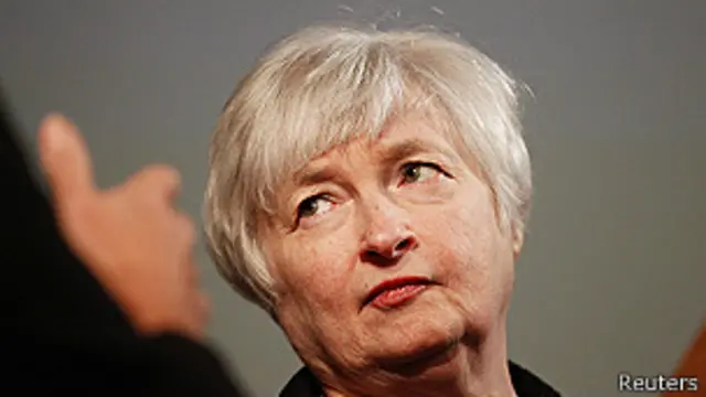 В течение последних двух лет Йеллен работала заместителем главы ФРС