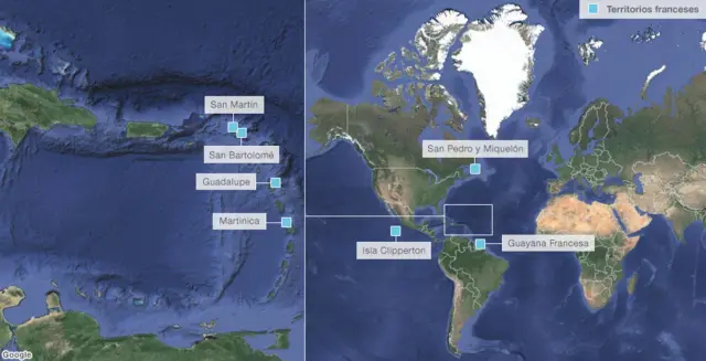 Territorios franceses en América