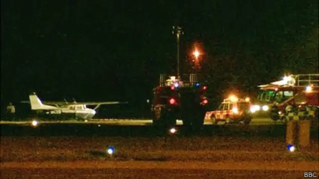 Посадка в аэропорту Хамберсайд