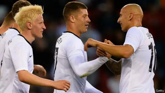 Pemain muda di tim Inggris