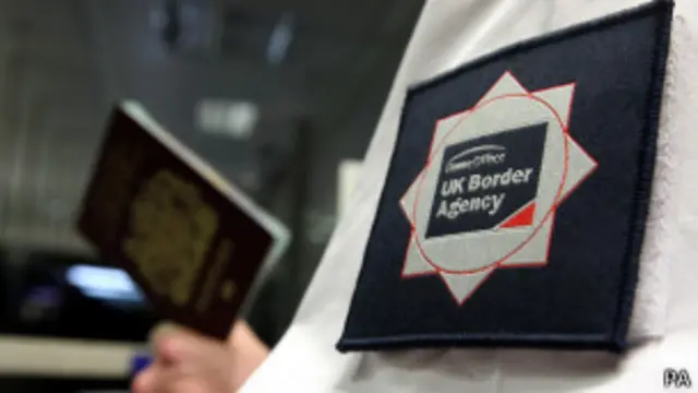 uk border agency, PA