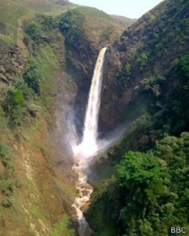 Cascada en RD Congo