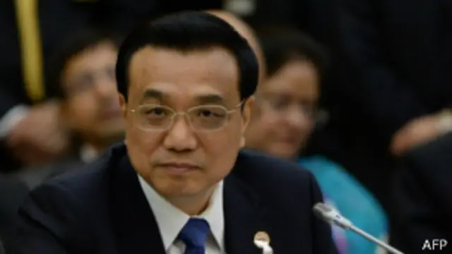 李克強在講話中表示，中國在捍衛主權和領土完整方面的決心不會動搖。