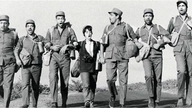 فلم سات ہندوستانی میں امیتابھ