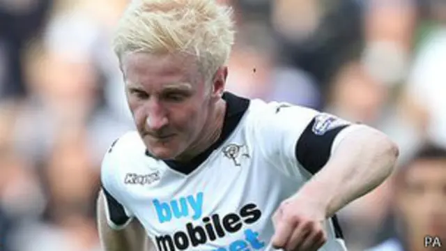 威尔·休斯为德比郡出场过50次