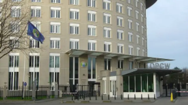 Sede da organização em Haia