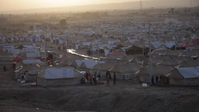 اردوگاه پناهندگان سوری در کاورگوسک کردستان عراق