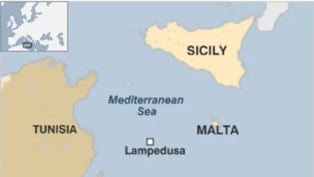 意大利西西里岛附近海域又有一艘载有2百多名非洲人的偷渡船翻船。