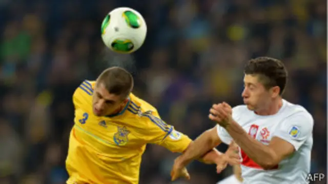 Украина-Польша, футбол