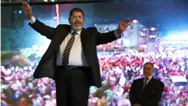 Morsi lúc nắm quyền