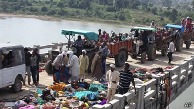 Insiden terinjak-injak di India