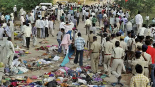 سقط أكثر من 100 قتيل في حادث التدافع الأخير في الهند. 
