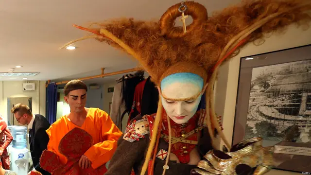 एनिग्मा, ऑल्टरनेटिव हेयर शो, रॉयल अल्बर्ट हॉल, लंदन, मॉडल्स