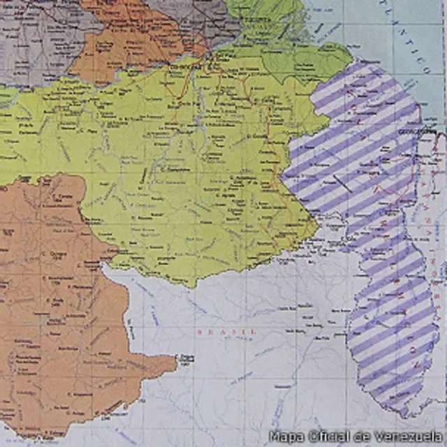 Mapa Oficial de Venezuela