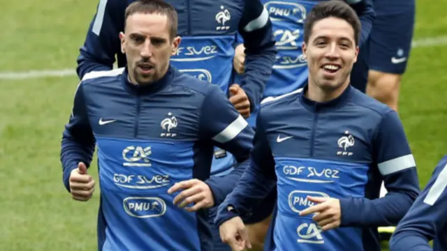 Frank Ribbery, Samir Nasri