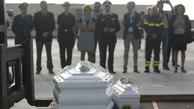 Похороны на Лампедузе