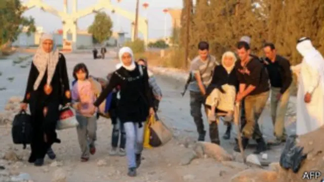 د ملګرو ملتونو امنیت شورا د روان اکتوبر پر دویمه دغو سیمو ته ژر تر ژره د بشري مرستو د پرېښودو غوښتنه وکړه.