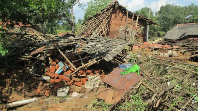 चक्रवात की तबाही