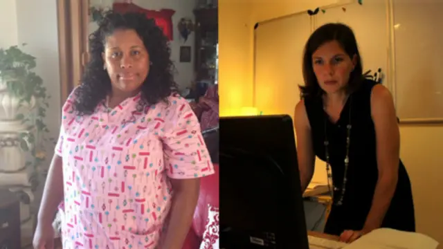 Aretha Lewis dan Ryann Wayne