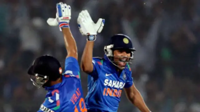 ورات کوهلي او رويت شرما دواړو سليزې ووهلې او ونه سوځېدل