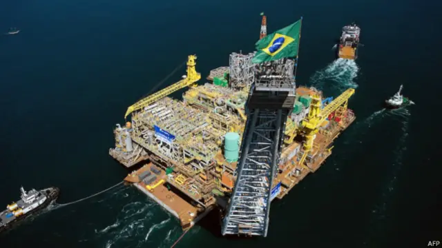 Plataforma da Petrobras (AFP)